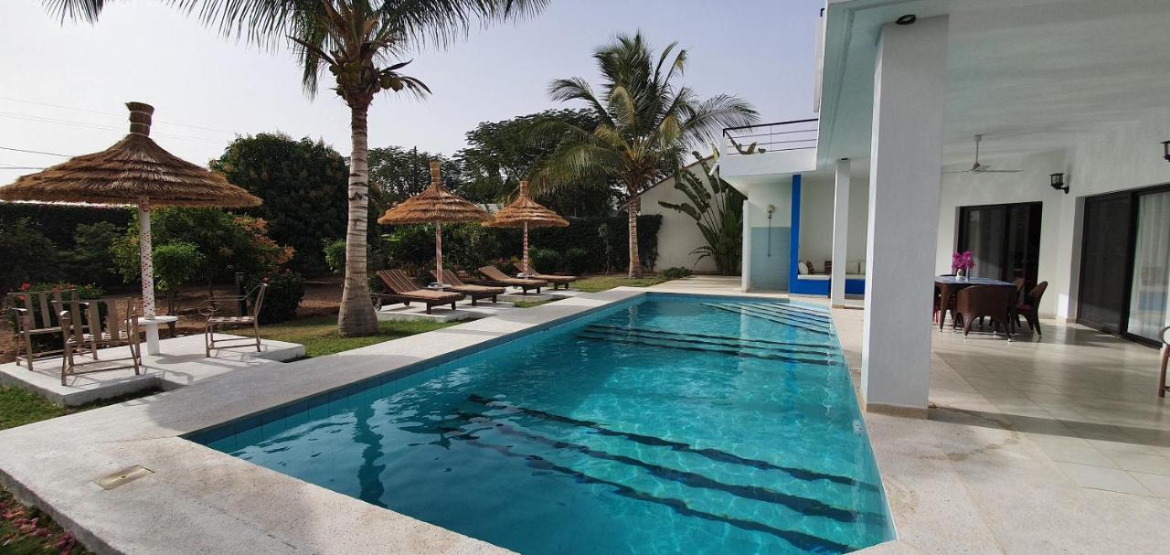La Maison Blanche A Ngaparou, Splendide Villa Contemporaine 外观 照片