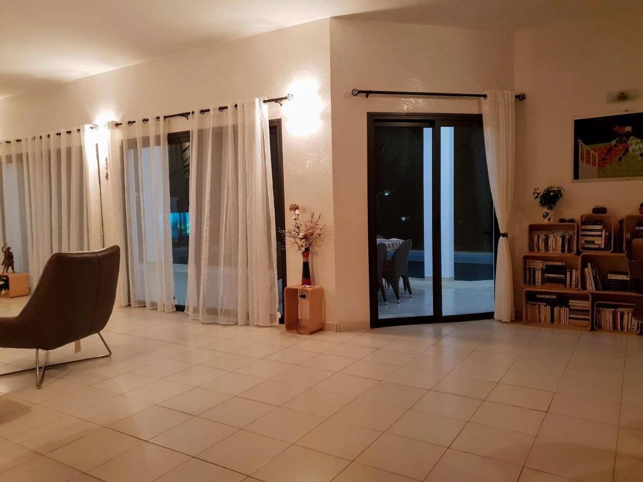 La Maison Blanche A Ngaparou, Splendide Villa Contemporaine 外观 照片