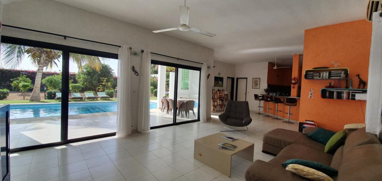 La Maison Blanche A Ngaparou, Splendide Villa Contemporaine 外观 照片
